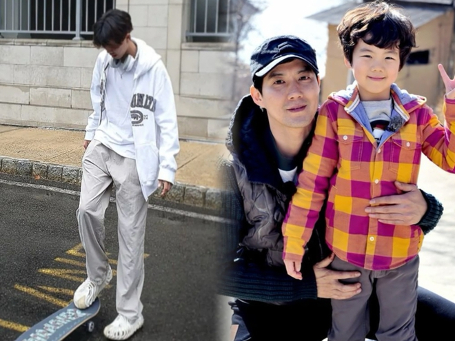 Con trai tài tử Hương mùa hè Ryu Jin: 16 tuổi sở hữu chiều cao 1m81, từ chối theo nghiệp bố vì muốn thành bác sĩ - Ảnh 2.