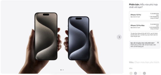 iPhone 15 bắt đầu nhận đặt trước tại Việt Nam: Đại l&yacute; đua khuyến mại, phi&ecirc;n bản Pro Max dễ ch&aacute;y h&agrave;ng - Ảnh 2.