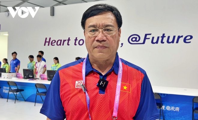 Trưởng đo&agrave;n Đặng H&agrave; Việt: Đo&agrave;n TTVN đang ở l&agrave;ng VĐV ASIAD hiện đại nhất - Ảnh 1.