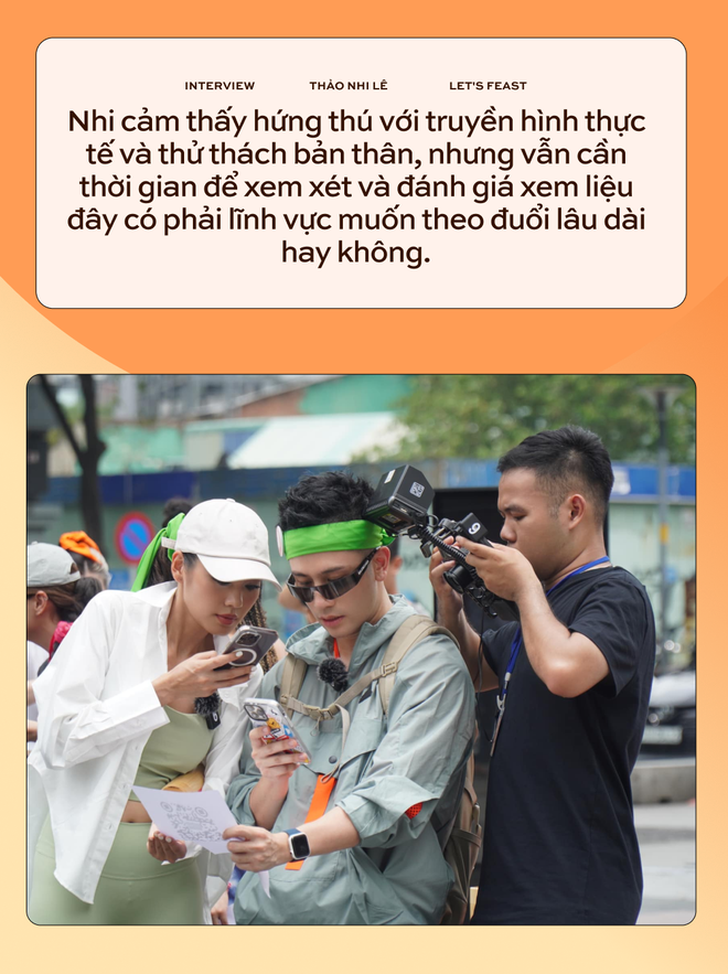 Á hậu Thảo Nhi Lê tại Lets Feast Vietnam: “Trong chương trình là 100% con người thật của mình - Ảnh 3.