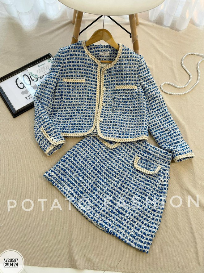 Nhìn Diệp Lâm Anh diện blazer vải tweed, nàng nào cũng muốn sắm ngay cho thu này - Ảnh 17.