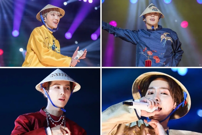 Idol Kpop mê nón lá: BLACKPINK đội từ Hà Nội sang Mỹ, BTS hào hứng đến Super Junior - Jessi cũng học cách gọi tên - Ảnh 22.