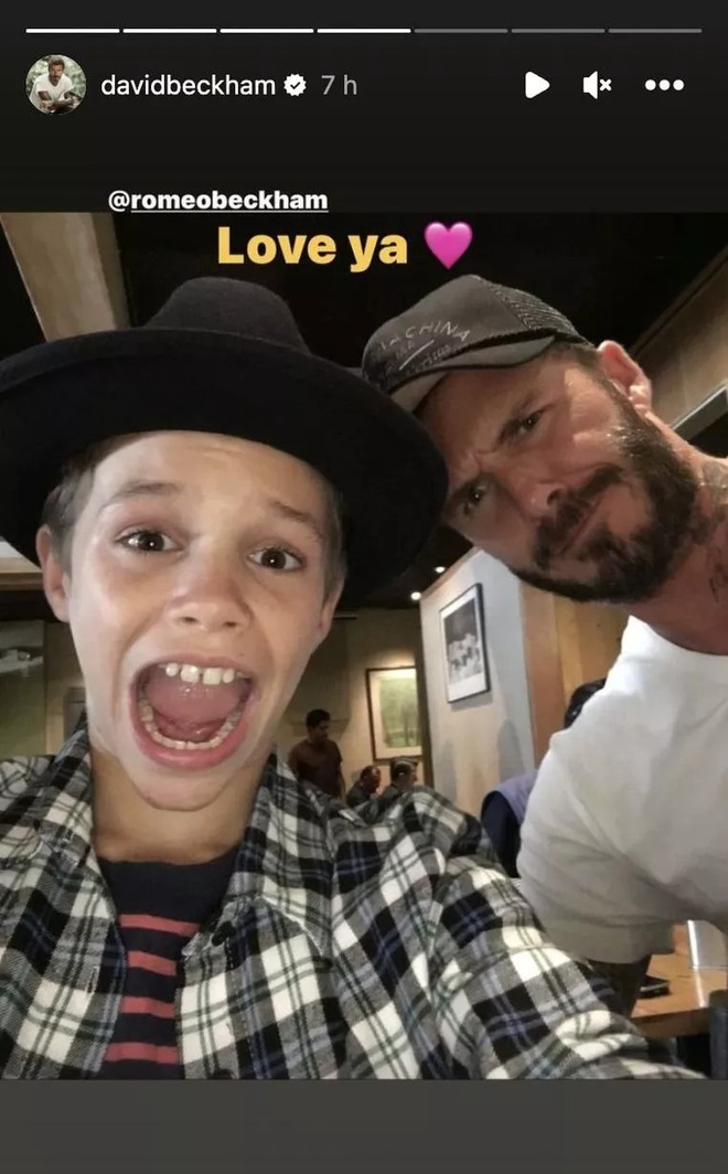 Romeo, con trai của David Beckham, chào đón sinh nhật với khoảnh khắc gia đình đầm ấm