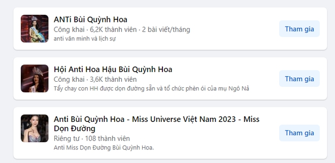 Chỉ sau 1 đ&ecirc;m đăng quang Miss Universe Vietnam, B&ugrave;i Quỳnh Hoa bị lập h&agrave;ng chục nh&oacute;m anti v&igrave; nghi vấn mua giải - Ảnh 2.