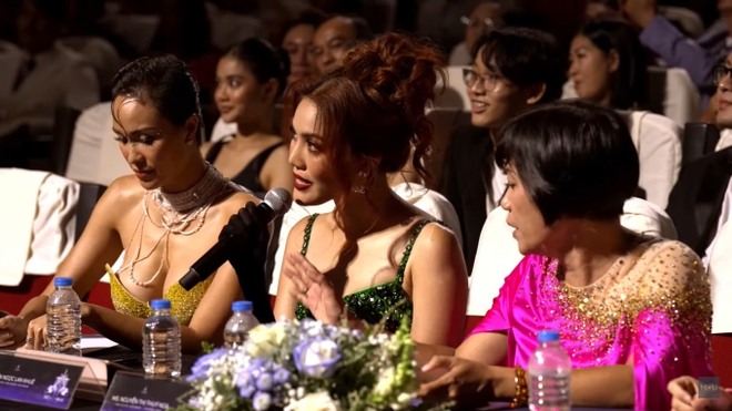 Rổ sạn Chung kết Miss Universe Vietnam 2023: BGK bất đồng ngay trên sóng, Hoa hậu đăng quang lệch cả vương miện, tranh cãi nhất chính là nam MC - Ảnh 6.