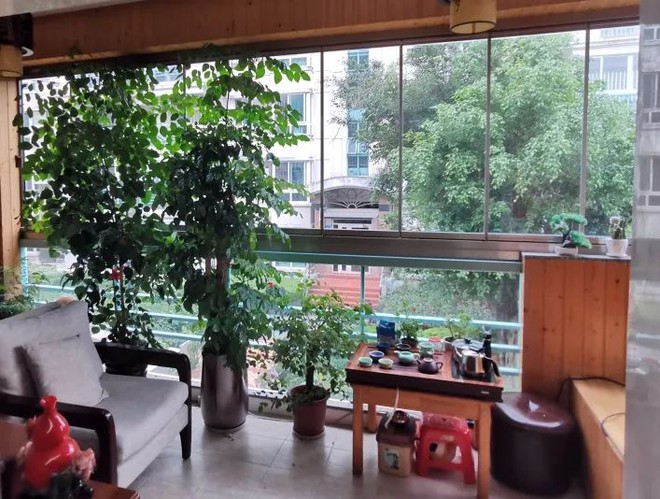 Cô gái trẻ chọn cách sống khác ngay trong căn hộ nhỏ ở thành phố - Ảnh 1.