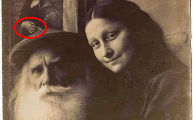 Lộ ảnh chụp nghi của Leonardo da Vinci và Mona Lisa, chuyên gia nhập cuộc tìm ra manh mối bất ngờ - Ảnh 1.