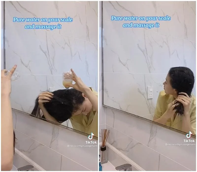 Minh Kiên - Phương Khánh: 2 nàng Hậu tóc mây đều tận dụng nước vo gạo để ủ tóc mỗi tuần - Ảnh 5.
