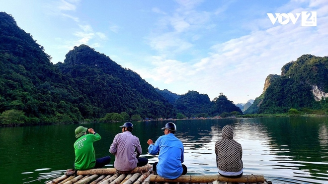 Thảo nguyên Đồng Lâm mùa ngập nước - Ảnh 1.