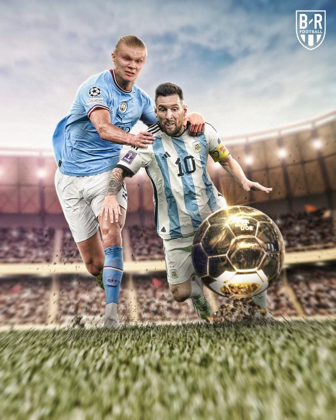 Biếm họa 24h: Messi v&agrave; Haaland cạnh tranh Quả b&oacute;ng V&agrave;ng - Ảnh 2.