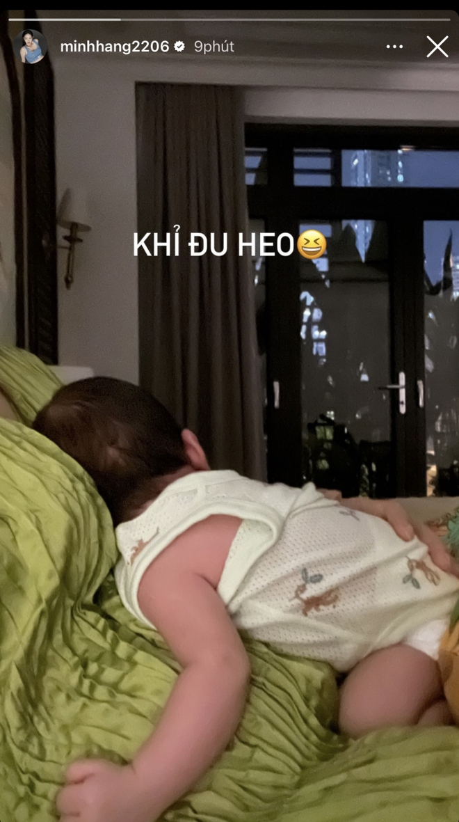 Minh Hằng hiếm hoi khoe cận quý tử đầu lòng, vẫn giữ 1 nguyên tắc quen thuộc - Ảnh 2.