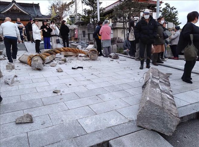 Động đất tại Nhật Bản: Đại sứ quán Việt Nam lập nhóm công tác chuyên trách - Ảnh 1.