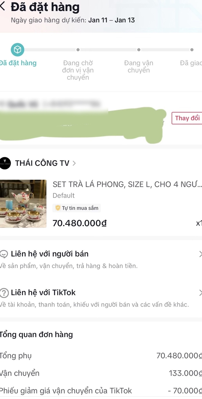 Chồng Đoàn Di Băng săn sale trên livestream Thái Công &quot;chốt đơn&quot; món đồ 70 triệu, nhìn mã giảm giá mà &quot;cười ngất&quot; - Ảnh 4.