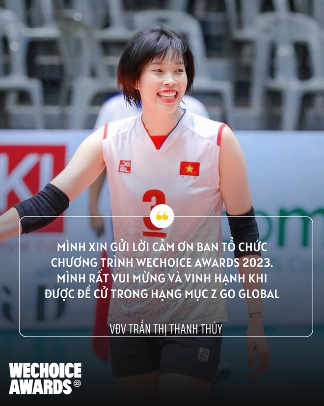 Khoảnh khắc si&ecirc;u đ&aacute;ng y&ecirc;u của VĐV Trần Thị Thanh Th&uacute;y với fan, h&eacute; lộ cảm x&uacute;c khi lần đầu ti&ecirc;n được đề cử tại WeChoice Awards - Ảnh 4.