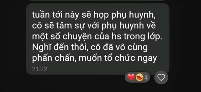 Tin nhắn lúc tối muộn của cô giáo khiến phụ huynh cười chảy nước mắt, học sinh thì run cầm cập: Tết sắp đến rồi, hoan hỉ người lớn ơi! - Ảnh 1.