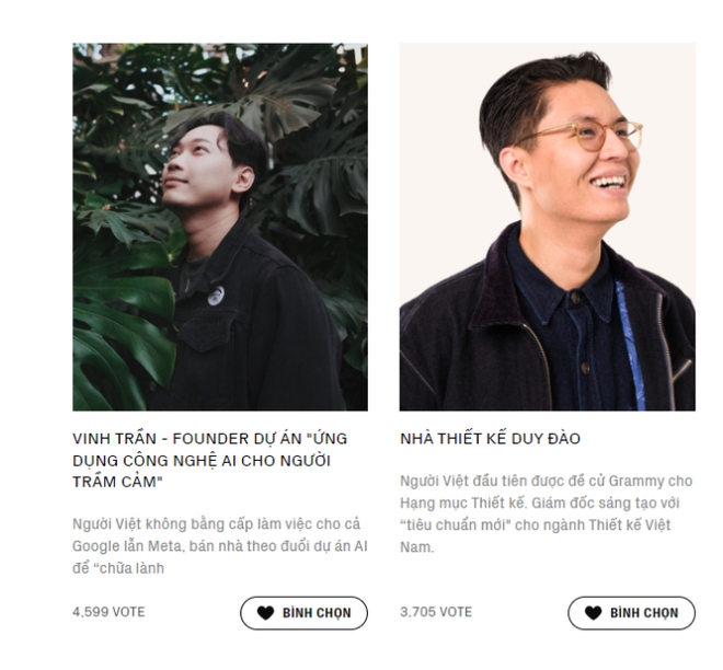 Founder Vinh Trần và nhà thiết kế Duy Đào - 2 người Việt vươn ra thế giới, trở thành nhân vật truyền cảm hứng của Wechoice Awards là ai? - Ảnh 1.