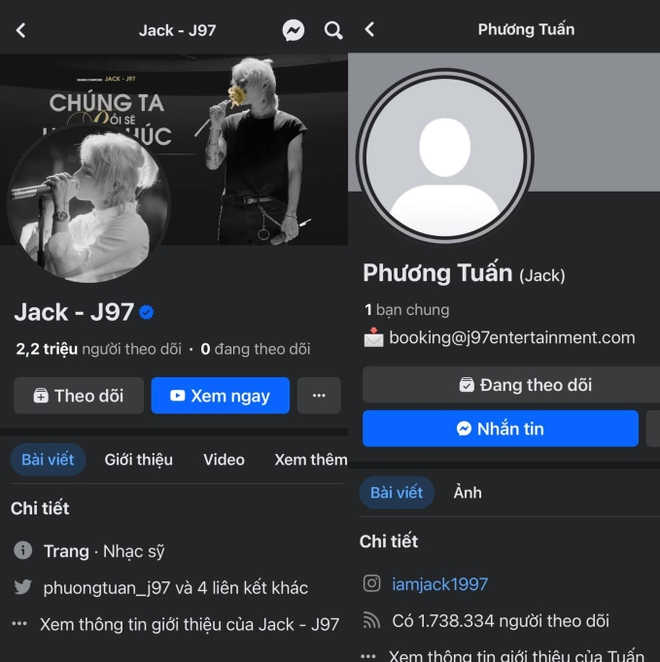Vì sao có 2 tài khoản Facebook mang tên Jack, chính chủ 1,7 triệu người theo dõi không có tick xanh còn acc clone lại có? - Ảnh 3.