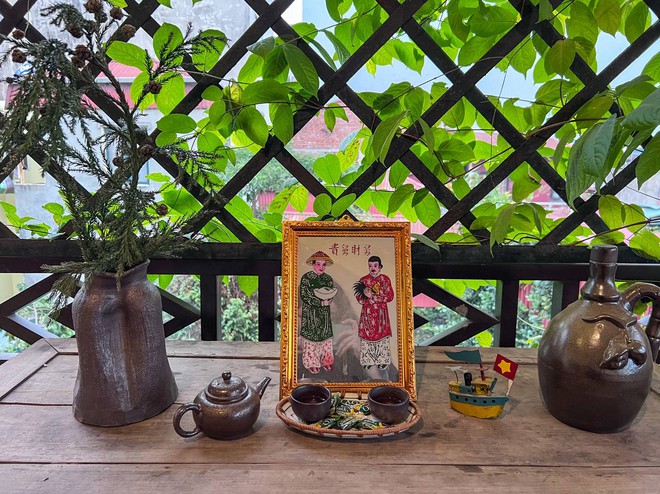 Đến biệt thự Pháp cổ tại Hà Nội học cách bày trí bàn thờ, tận tay chạm hơn 100 tác phẩm thủ công làng nghề Việt - Ảnh 8.
