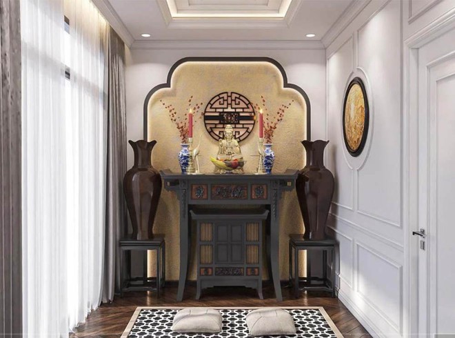 Tư vấn thiết kế nh&agrave; nhỏ vừa c&oacute; đủ diện t&iacute;ch để xe, vừa c&oacute; kh&ocirc;ng gian tho&aacute;ng đ&atilde;ng cho gia đ&igrave;nh 3 thế hệ - Ảnh 12.