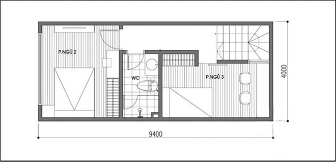 Tư vấn thiết kế nh&agrave; nhỏ vừa c&oacute; đủ diện t&iacute;ch để xe, vừa c&oacute; kh&ocirc;ng gian tho&aacute;ng đ&atilde;ng cho gia đ&igrave;nh 3 thế hệ - Ảnh 2.