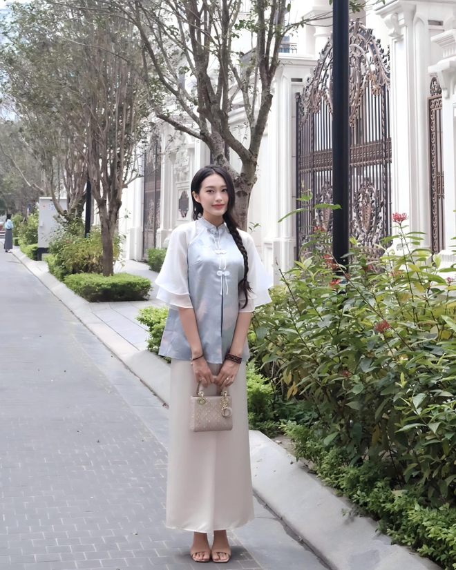 Do&atilde;n Hải My khoe visual cực đỉnh d&ugrave; đang nghi vấn mang bầu, d&acirc;n mạng soi ra một thay đổi lớn từ khi lấy chồng - Ảnh 5.