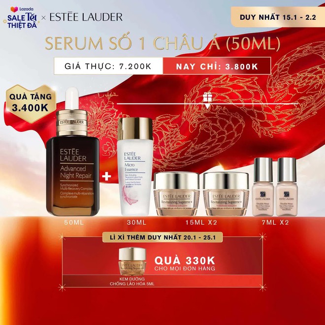 9 lọ serum t&aacute;i tạo da đang được giảm gi&aacute; mạnh, gi&uacute;p da đẹp căng đ&oacute;n Tết - Ảnh 14.