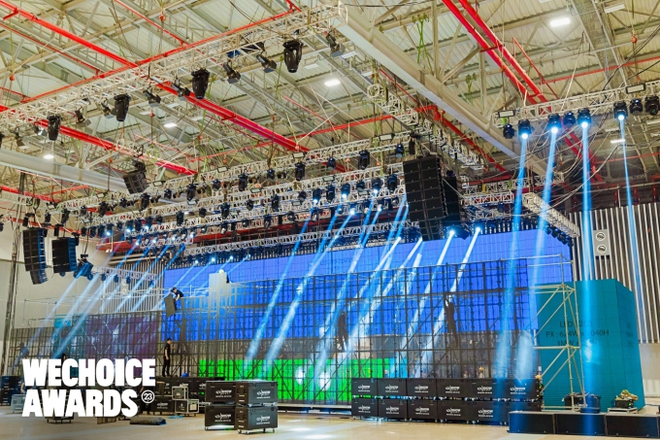 Hé lộ sân khấu Gala WeChoice 2023: Màn hình LED siêu to khổng lồ, tất cả đã sẵn sàng cho các tiết mục chưa từng có - Ảnh 6.