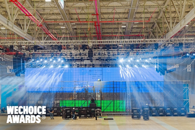Hé lộ sân khấu Gala WeChoice 2023: Màn hình LED siêu to khổng lồ, tất cả đã sẵn sàng cho các tiết mục chưa từng có - Ảnh 1.