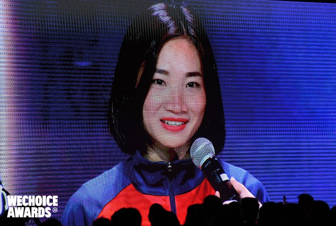 Khoảnh khắc 4 cô gái vàng của thể thao Việt Nam xuất hiện đầy xúc động tại WeChoice Awards 2023 - Ảnh 6.