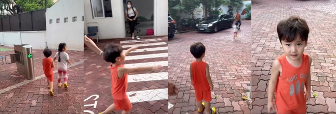 H&ograve;a Minzy chia sẻ clip cười ngặt nghẽo khi Bo th&uacute;i thất t&igrave;nh, nhưng nh&igrave;n 1 chi tiết mới thấy c&ocirc; đầu tư việc học cho con thế n&agrave;o! - Ảnh 1.