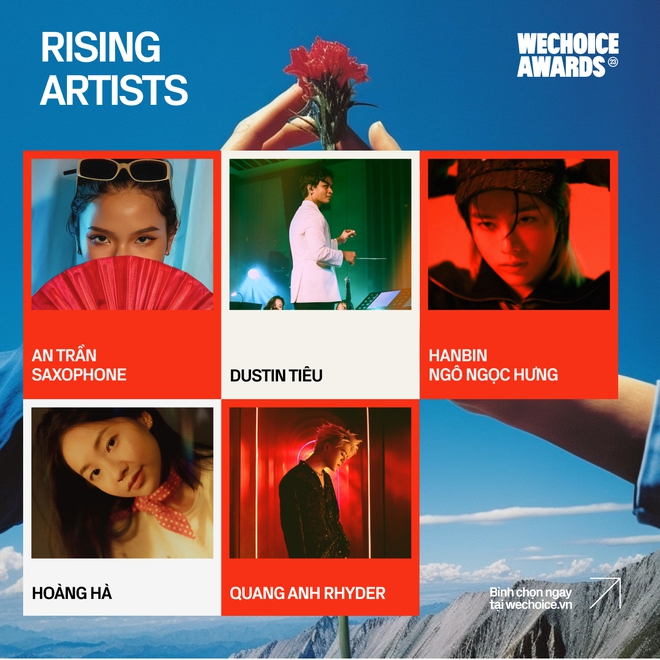 Vừa mở bình chọn, WeChoice Awards 2023 đã chứng kiến cuộc đại chiến của các rapper, nghệ sĩ Gen Z tại hạng mục Giải trí - Ảnh 5.