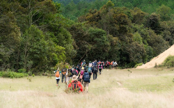 Trải nghiệm cung đường trekking đẹp nhất Việt Nam mùa cỏ cháy- Ảnh 5.