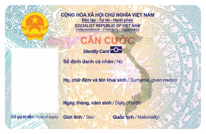 Mẫu thẻ căn cước mới do Bộ Công an đề xuất áp dụng từ 1/7 - Ảnh 1.