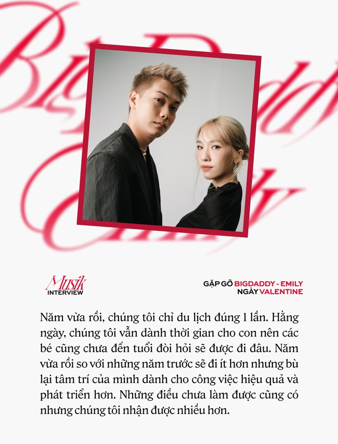 Gặp gỡ BigDaddy - Emily ngày Valentine: Chúng tôi yêu nhau rất cổ truyền. Tôi không tặng quà cho Ly nữa mà tặng vàng! - Ảnh 7.