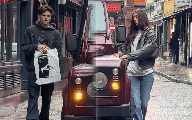 Sau khi chia tay bạn g&aacute;i, qu&yacute; tử nh&agrave; Beckham bị bắt gặp chung xe c&ugrave;ng nữ Tiktoker c&oacute; hơn 7 triệu theo d&otilde;i - Ảnh 1.