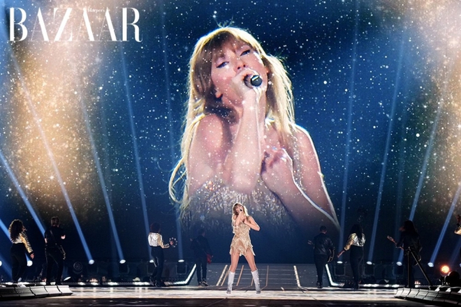 Tình cảnh đối lập của Taylor Swift và bạn trai: Nhà gái phá kỷ lục với đêm diễn 96.000 khán giả, nhà trai no gạch đá vì hành động này - Ảnh 2.