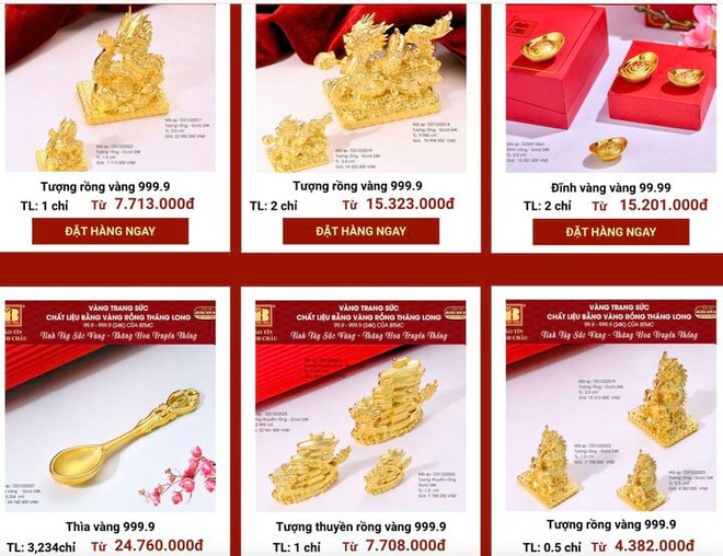 Ng&agrave;y v&iacute;a Thần T&agrave;i 2024 khai hội, nhiều sản phẩm v&agrave;ng độc lạ g&acirc;y b&atilde;o thị trường - Ảnh 2.