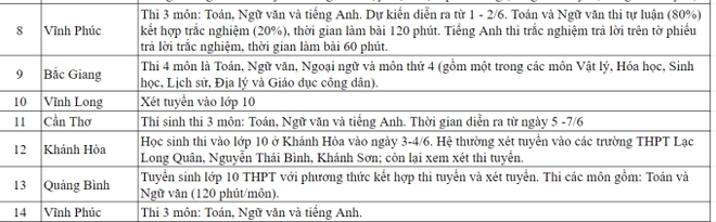 CẬP NHẬT: TP.HCM, Đà Nẵng và gần 20 địa phương khác công bố phương án thi vào lớp 10, nhiều nơi chọn thi 3 môn - Ảnh 2.
