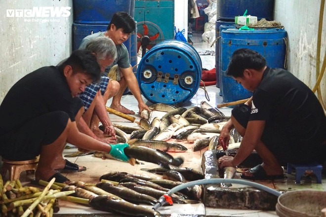 Quán vỉa hè thuê 40 người xuyên đêm nướng 4 tấn cá lóc bán ngày vía Thần Tài - Ảnh 2.