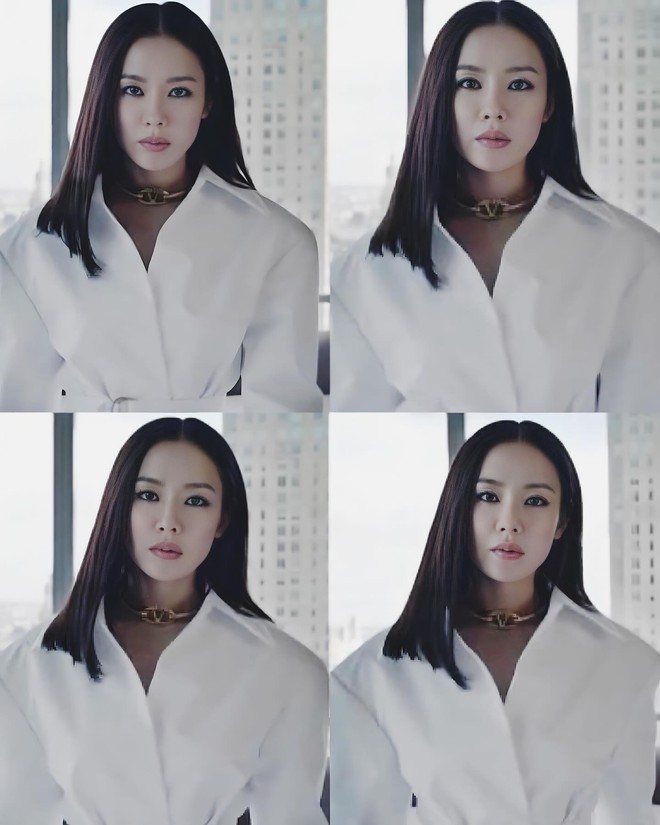 Hiếm lắm mới thấy Son Ye Jin hắc ho&aacute;: Kẻ mắt đậm, diện đồ xẻ khiến netizen ngỡ ng&agrave;ng - Ảnh 3.