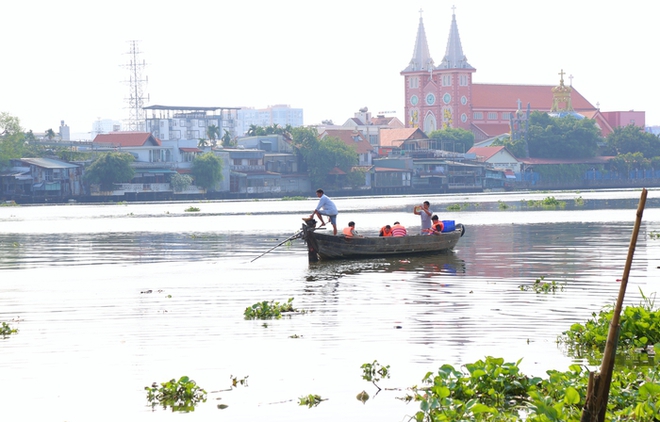 Tàu kiểm ngư, cảnh sát được huy động ngăn chặn chích điện vớt cá ngày ông Táo ở TPHCM - Ảnh 2.