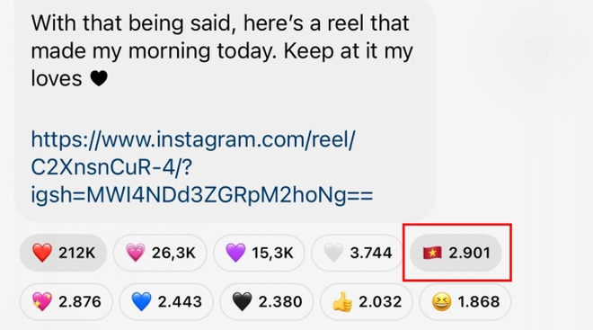 Rosé lập nhóm chat thu hút gần 4 triệu fan “hóng” ca khúc solo nhưng Quốc kỳ Việt Nam mới gây chú ý hơn cả - Ảnh 2.