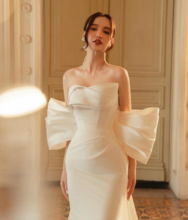 Váy cưới thiết kế riêng Phương Linh - Thiết kế 2 trong 1