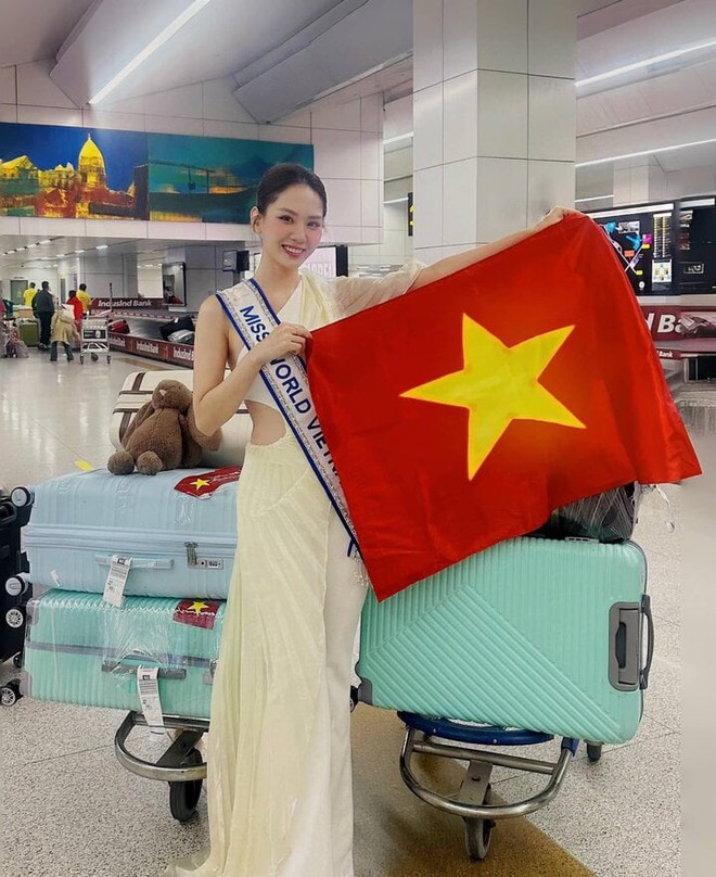 Sau 1 tuần nhập cuộc Miss World, Hoa hậu Mai Phương thể hiện thế nào? - Ảnh 1.
