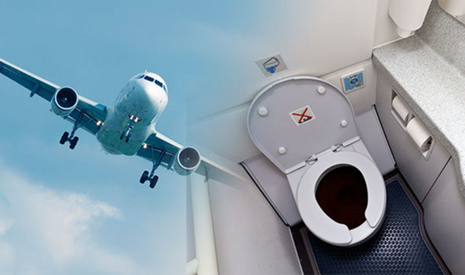 Điều tiếp viên khuyên hành khách nên làm khi dùng toilet trên máy bay - Ảnh 1.