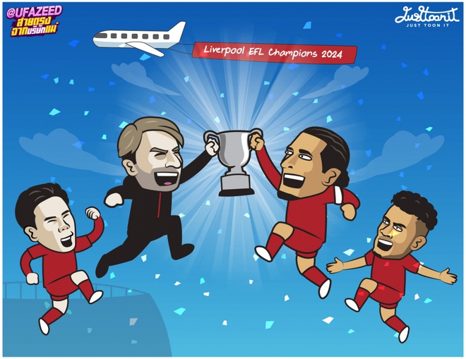 Biếm họa 24h: Jurgen Klopp và Liverpool giành chức vô địch để đời - Ảnh 1.