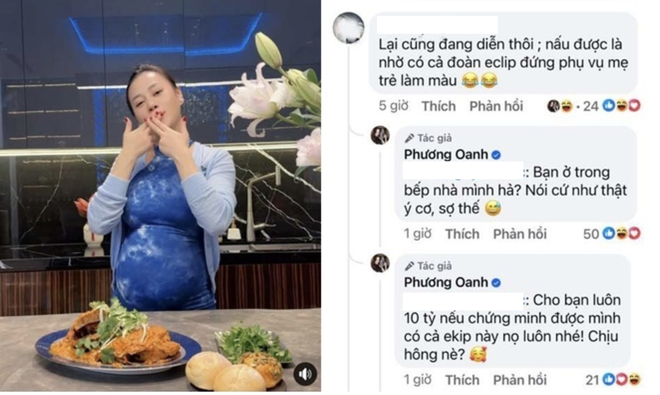 Bị nghi ngờ nấu ăn chỉ là diễn xuất, Phương Oanh tung ảnh hậu trường hé lộ sự thật liệu có đúng như lời đồn? - Ảnh 2.