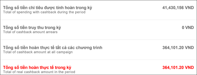 Cô vợ trẻ ở Hà Nội dùng 3 thẻ tín dụng cùng lúc, có lúc được hoàn đến 2 triệu/tháng nhờ bí kíp mà ai cũng có thể làm được - Ảnh 2.