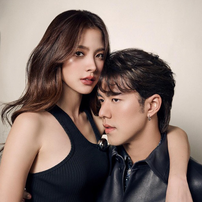 Baifern - Nine g&acirc;y sốt với loạt ảnh đ&ocirc;i cực t&igrave;nh tứ: Nụ cười rạng rỡ của n&agrave;ng trong v&ograve;ng tay ch&agrave;ng chiếm trọn spotlight - Ảnh 8.