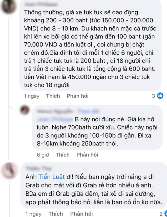 Tiến Luật, Khả Như bắn tiếng anh như gió ở Thái Lan, flex cách thuê xe Tuk Tuk nhưng dân tình lại bóc mẽ “bị hớ rồi” - Ảnh 6.